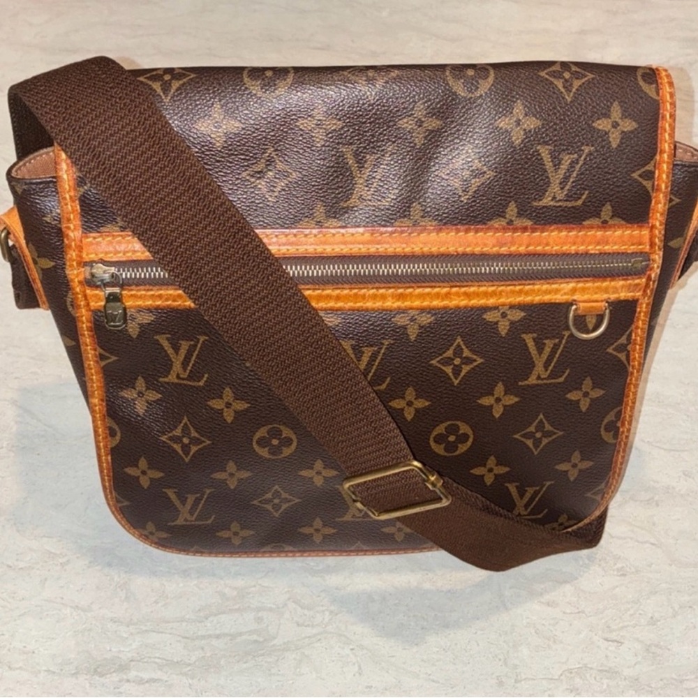 Louis Vuitton Brown Monogram Messenger Bag